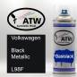 Preview: Volkswagen, Black Metallic, L98F: 400ml Sprühdose, von ATW Autoteile West.